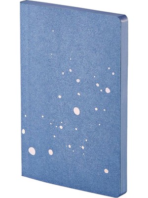 Nuuna Sublime Beyaz Benekli Mavi Noktalı Defter