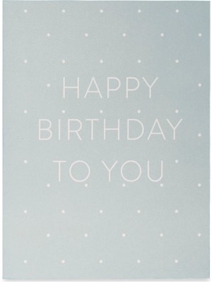 Notaret Happy Birthday To You Tebrik Kartı
