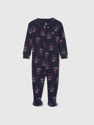 Gap Bebek Lacivert Brannan Bear İşlemeli Tulum