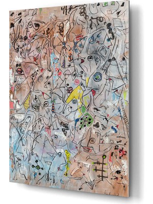 Lovinart Different Opinions By Ferruh Karakaşlı 100X71 cm