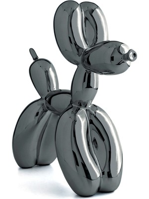 Editions Studio Art Jeff Koons Balloon Dog Siyah Heykel