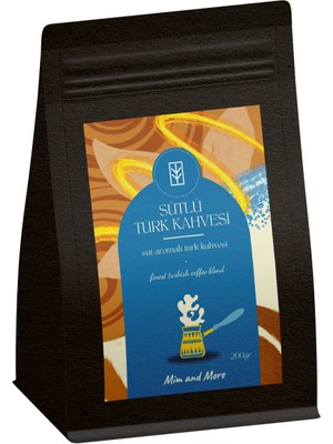 Mim And More Süt Aromalı Türk Kahvesi 200 gr