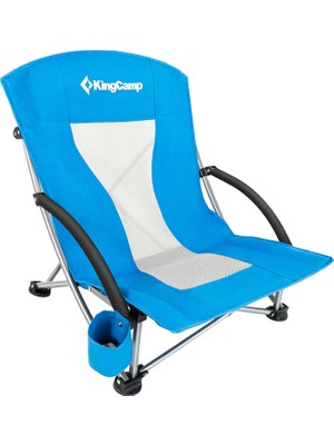 KingCamp Lilac Beach Chair Blue Plaj ve Kamp Sandalyesi