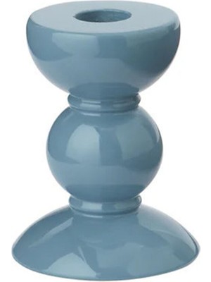 Addison Ross Bobbin Chambray Ahşap Lake Şamdan 10 cm