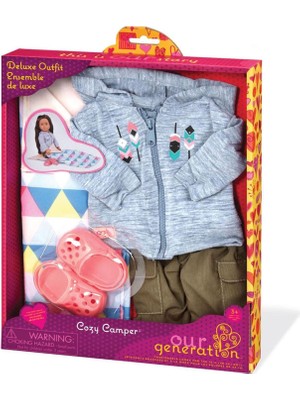 Our Generation Cozy Camper Kıyafet Oyuncak Seti