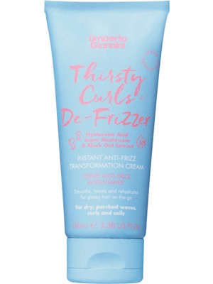 Umberto Giannini Thirsty Curls Anında Kabarma Giderici Bukle Dönüştürücü Saç Kremi 100 ml