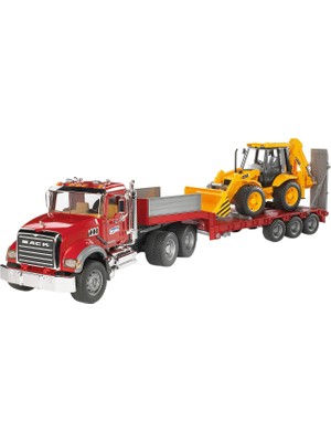 Bruder Mack Granite Jcb Taşıyan Tır