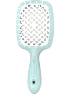 Janeke Superbrush Turkuaz Beyaz Saç Fırçası