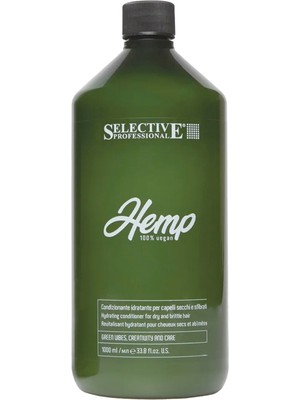 Selective Professional Hemp Kuru ve Kırılgan Saçlar Için Nemlendirici Saç Kremi 1000 ml