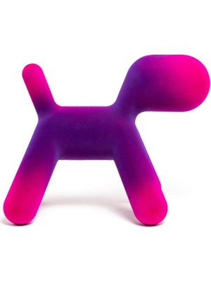 Magis Puppy Small Violet Fuchsia Köpek Heykeli