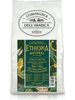Caffe Corsini Etiyopya %100 Arabica Çekirdek Kahve 250 gr
