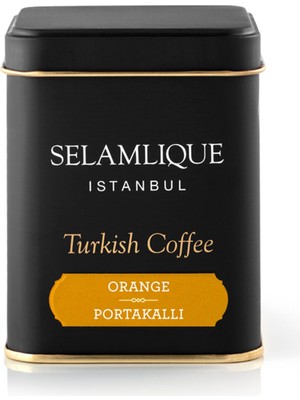 Selamlique İstanbul Portakallı Öğütülmüş Türk Kahvesi 125 gr