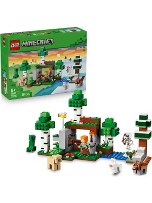 LEGO Minecraft Ilk Gece Macerası 301 Parça 8+ Yaş Yapı Oyuncağı 21593