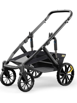 Veer Gear Roll Koyu Gri Bebek Arabası Şasesi