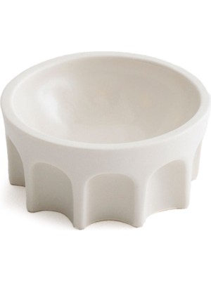 Ceramicshe Colloseum Beyaz Stoneware Kase 12 cm