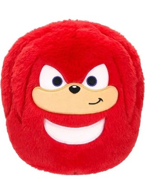 Squishmallows Fuzzamallows Sonic Serisi Knuckles Peluş Oyuncak 20 cm