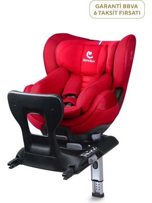 Renolux Gaia Softness I-Size Isofix'li 0-18 kg Kırmızı  Oto Koltuğu