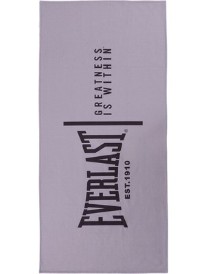 Everlast Greatness Gri Unisex Banyo Havlusu 70 x 150 cm