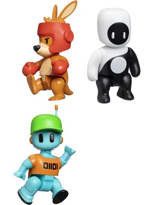 Stumble Guys Model 2 4'lü Aksiyon Figür Oyuncak Seti SG3204