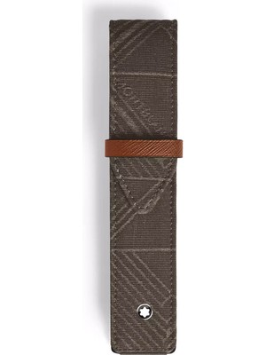 Montblanc Envelope Kahverengi Tekli Deri Kalem Kılıfı