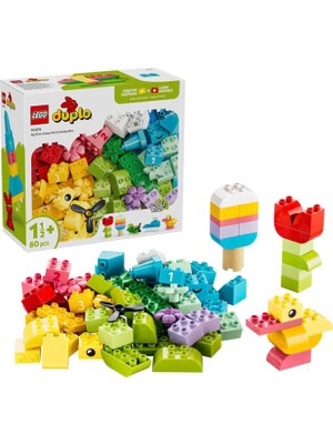 LEGO Duplo Classic Renkli Yaratıcı Kutu 80 Parça 1.5+ Yaş Yapı Oyuncağı 10479