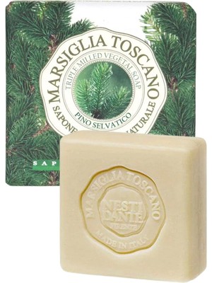 Nesti Dante Marsiglia Toscano Pino Selvatico Çam Ağacı Yaprağı Özlü Ferahlatıcı Vegan Cilt Bakım Sabunu 200 gr