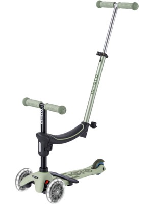 Micro Mini 6 In 1 Deluxe Rock And Go LED Olive Sage 1+ Yaş Çocuk Scooter