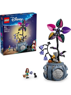LEGO Disney Sally’nin Saksısı 346 Parça 9+ Yaş Tim Burton’ın Noel Gecesi Kabusu Temalı Yapı Oyuncağı 43288