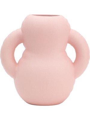 Home Stüdyo Oscar Bubblegum Matte Açık Pembe Seramik Vazo
