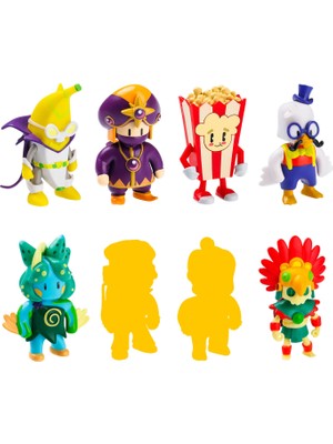 Stumble Guys Mythic Seri Model 2 8'li Karakter Figür Delüks Set