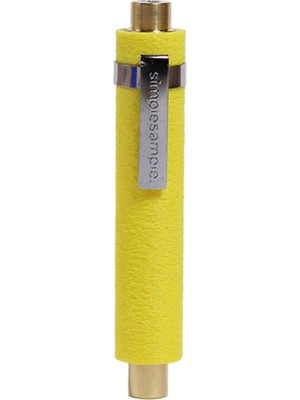 Grained Bright Yellow Pirinç Gövdeli Tükenmez Kalem