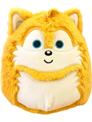 Squishmallows Fuzzamallows Sonic Serisi Tails Peluş Oyuncak 20 cm