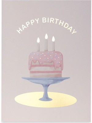 Notaret Happy Birthday Cake Tebrik Kartı