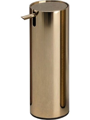 System Bathroom Accessories Basmalı Altın Rengi Sıvı Sabunluk 300 ml