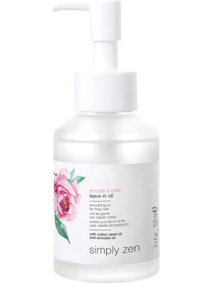 Simply Zen Smooth And Care Leave In Pürüzsüzleştirici Saç Yağı 100 ml