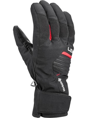 Leki Vision Gtx Siyah Kırmızı Erkek Kayak Eldiveni