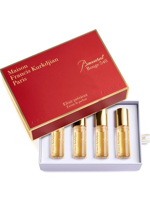 Maison Francis Kurkdjian Baccarat Rouge 540 Extrait De Parfum 4x4 ml