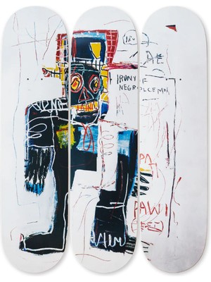 The Skateroom Skull Jean-Michel Basquiat Kaykay Tablo