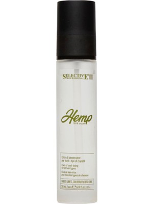 Selective Professional Hemp Elixir Parlaklık Veren Saç Bağım Yağı 50 ml