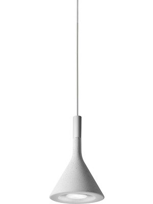 Foscarini Aplomb Beyaz Alüminyum Mini Boy LED Sarkıt Avize