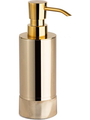 System Bathroom Accessories Altın Rengi Tezgah Üstü Sıvı Sabunluk 190X60 mm