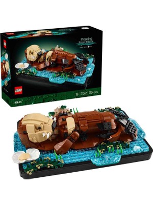 LEGO Ideas Yüzen Deniz Samurları 1234 Parça 18+ Yaş Dekoratif Yapı Oyuncağı 21366