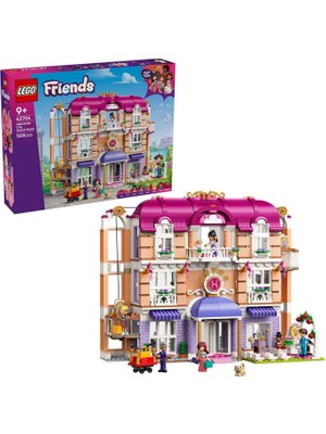 LEGO Friends Büyük Heartlake City Oteli 1406 Parça 9+ Yaş 6 Mini Bebek ve 2 Kedili  Yapı Oyuncağı 42704