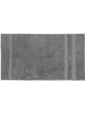 L’appartement London Dark Gray Bambu Tekli Banyo Havlusu 100 x 180 cm