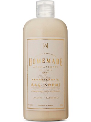Homemade Aromaterapi Aromaterapik Bitkisel Saç Kremi 400 ml