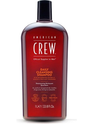 American Crew Daily Cleansing Erkekler Için Arındırıcı Şampuan 1000 ml