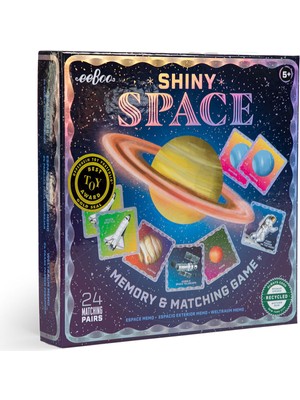 Eeboo Space Shiny Memory & Matching Oyunu