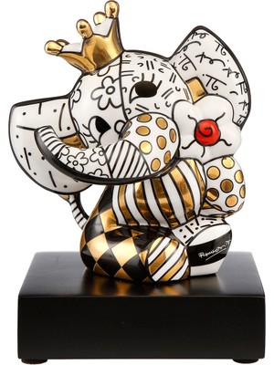 x Romero Britto Golden Spring Elephant