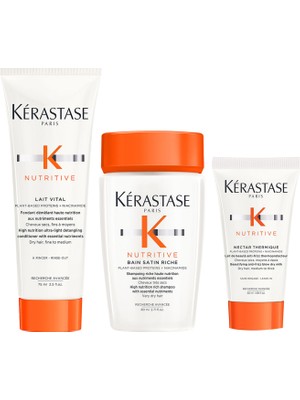 Kerastase Nutritive Kuru Saçlar Için Nemlendirici Saç Bakım Seti