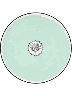 Vista Alegre Herbariae Yeşil Porselen Supla 33,6 cm